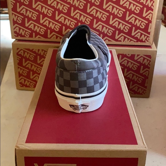 UNISEX Vans Classic Slip-On-Checkerboard - Picture 3 of 6